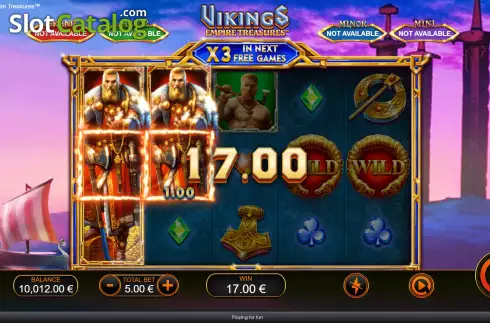 Οθόνη3. Vikings Empire Treasures Κουλοχέρης