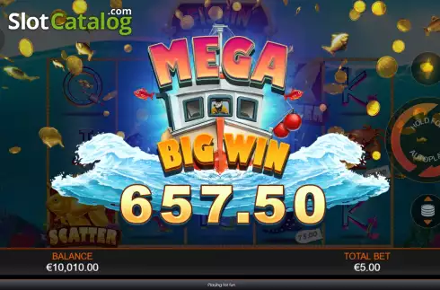 Οθόνη5. Fishin Bonanza Κουλοχέρης