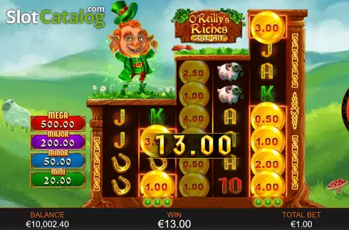 Οθόνη5. Gold Hit: O’Reilly’s Riches Κουλοχέρης 
