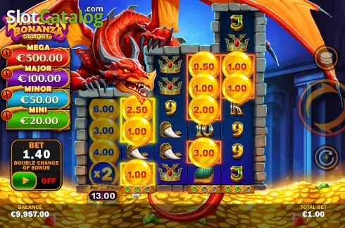Οθόνη5. Gold Hit: Dragon Bonanza Κουλοχέρης