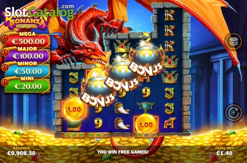Οθόνη9. Gold Hit: Dragon Bonanza Κουλοχέρης