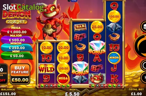 Οθόνη2. Gold Hit: Lil Demon Κουλοχέρης