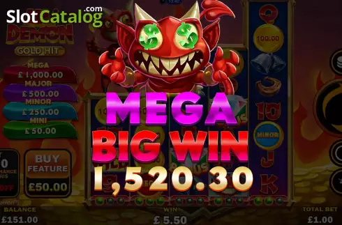 Οθόνη3. Gold Hit: Lil Demon Κουλοχέρης