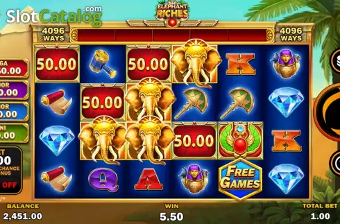 Οθόνη2. Elephant Riches Κουλοχέρης