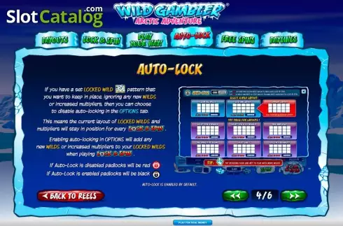 Οθόνη5. Wild Gambler - Arctic Adventures Κουλοχέρης 