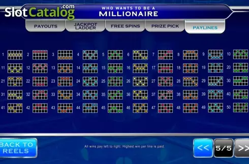 Οθόνη6. Who Wants to Be a Millionaire (Ash Gaming) Κουλοχέρης