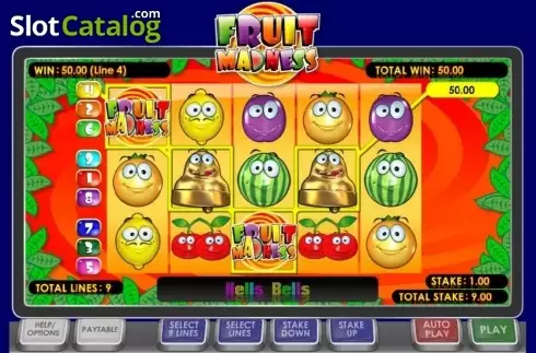 Οθόνη3. Fruit Madness Κουλοχέρης