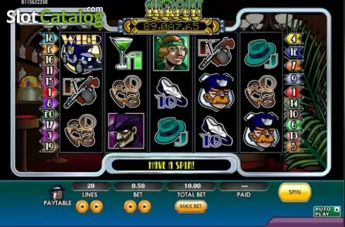 Οθόνη4. Gin Joint Jackpot Κουλοχέρης
