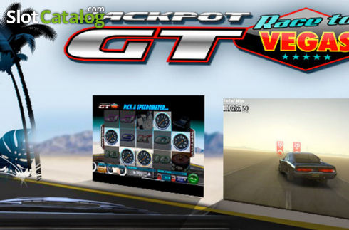 Jackpot GT Race to Vegas Λογότυπο Jackpot GT Race to Vegas Λογότυπο