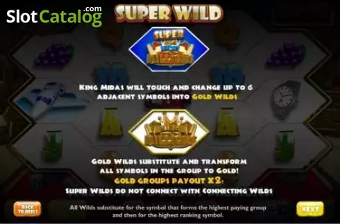 Οθόνη4. Midas Millions Κουλοχέρης 
