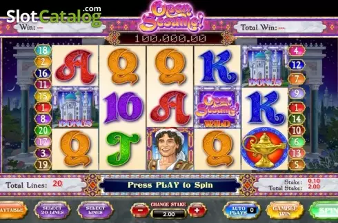Οθόνη4. Open Sesame (Ash Gaming) Κουλοχέρης
