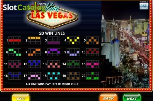 Οθόνη4. Viva Las Vegas (Ash Gaming) Κουλοχέρης