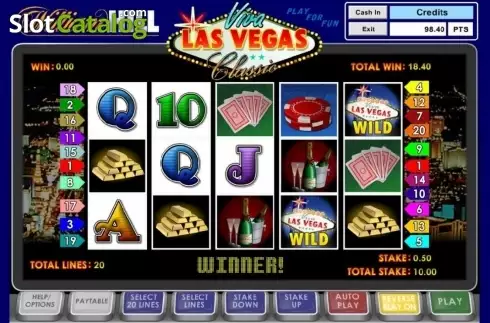 Οθόνη3. Viva Las Vegas Classic Κουλοχέρης