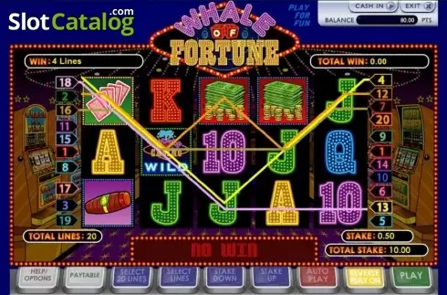 Οθόνη3. Whale of Fortune (Ash Gaming) Κουλοχέρης