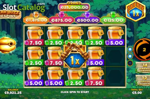 Οθόνη3. Bear Buzz Κουλοχέρης 