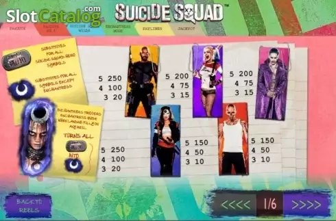 Οθόνη4. Suicide Squad Κουλοχέρης