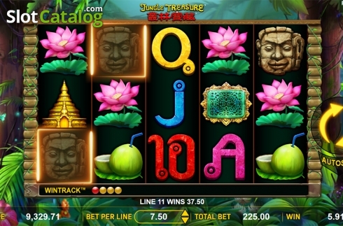 Οθόνη3. Jungle Treasure (Aspect Gaming) Κουλοχέρης