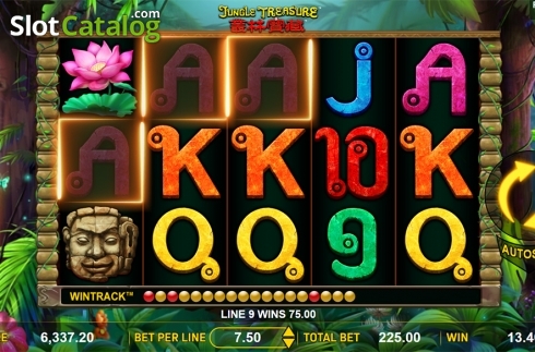 Οθόνη4. Jungle Treasure (Aspect Gaming) Κουλοχέρης