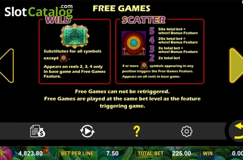 Οθόνη7. Jungle Treasure (Aspect Gaming) Κουλοχέρης