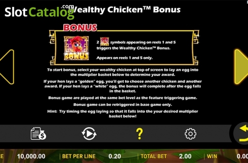 Οθόνη9. Wealthy Chicken Κουλοχέρης