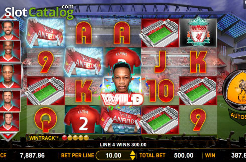 Οθόνη3. Liverpool Football Club Slots Κουλοχέρης