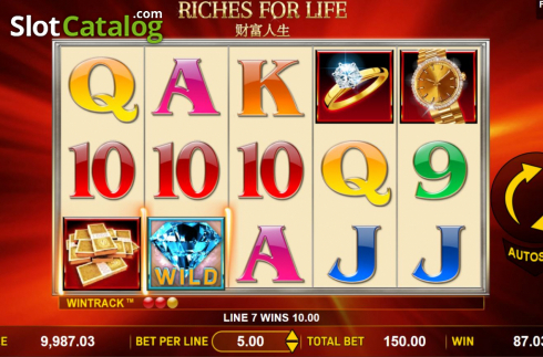 Οθόνη3. Riches For Life Κουλοχέρης