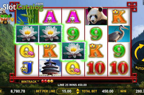 Οθόνη4. Panda Payday Κουλοχέρης 