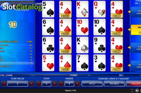 Οθόνη4. All American 4 Hands Κουλοχέρης 