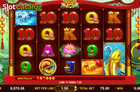 Οθόνη4. Treasure Koi Κουλοχέρης
