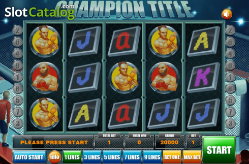 Οθόνη2. Champion Title Κουλοχέρης