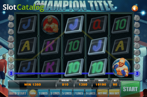 Οθόνη3. Champion Title Κουλοχέρης