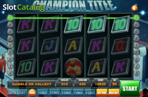 Οθόνη4. Champion Title Κουλοχέρης