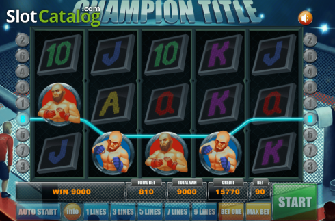 Οθόνη7. Champion Title Κουλοχέρης