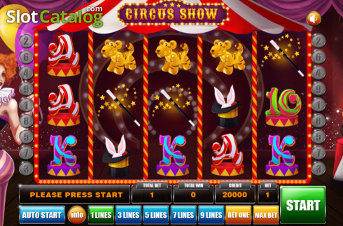 Οθόνη2. Circus Show Κουλοχέρης