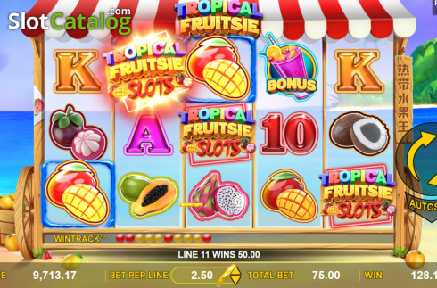 Οθόνη6. Tropical Fruitsie Slots Κουλοχέρης