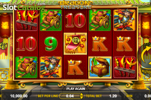Οθόνη2. Dragon Treasure (Aspect Gaming) Κουλοχέρης