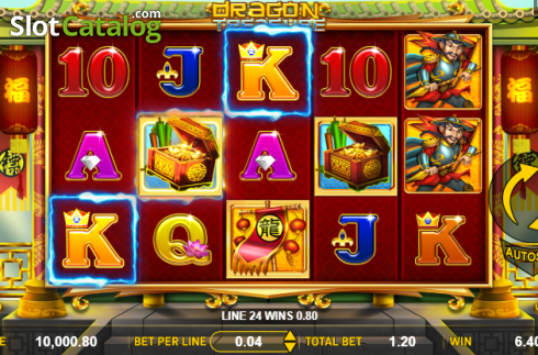 Οθόνη4. Dragon Treasure (Aspect Gaming) Κουλοχέρης