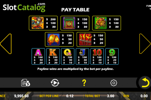 Οθόνη6. Dragon Treasure (Aspect Gaming) Κουλοχέρης