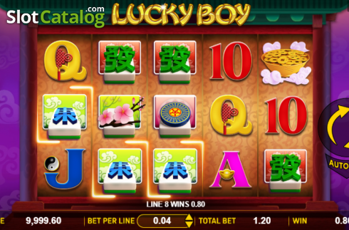 Οθόνη3. Lucky Boy (Aspect Gaming) Κουλοχέρης