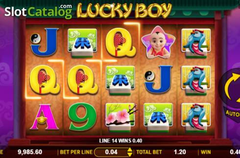 Οθόνη4. Lucky Boy (Aspect Gaming) Κουλοχέρης