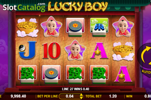 Οθόνη5. Lucky Boy (Aspect Gaming) Κουλοχέρης