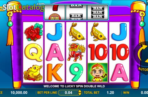 Οθόνη2. Lucky Spin Double Wild Κουλοχέρης