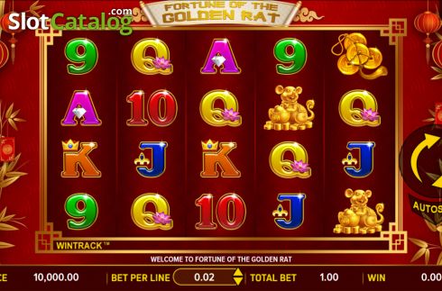 Οθόνη2. Fortune of the Golden Rat Κουλοχέρης