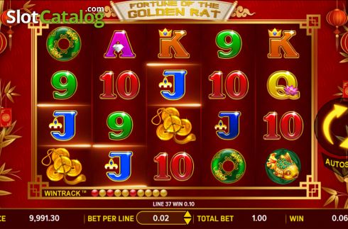 Οθόνη5. Fortune of the Golden Rat Κουλοχέρης