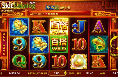 Οθόνη3. Golden Fortune Dragon Supreme Κουλοχέρης