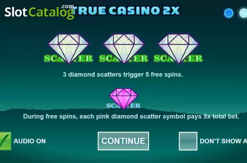 Οθόνη3. True Casino 2x Κουλοχέρης