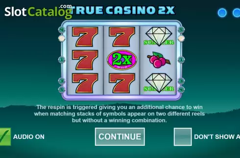 Οθόνη4. True Casino 2x Κουλοχέρης