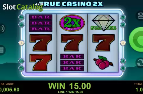 Οθόνη7. True Casino 2x Κουλοχέρης
