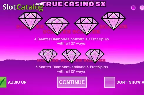 Οθόνη3. True Casino 5x Κουλοχέρης