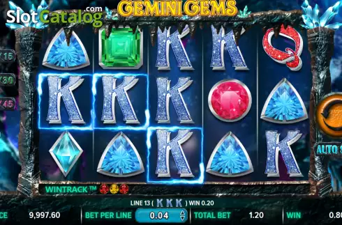 Οθόνη4. Gemini Gems Κουλοχέρης 